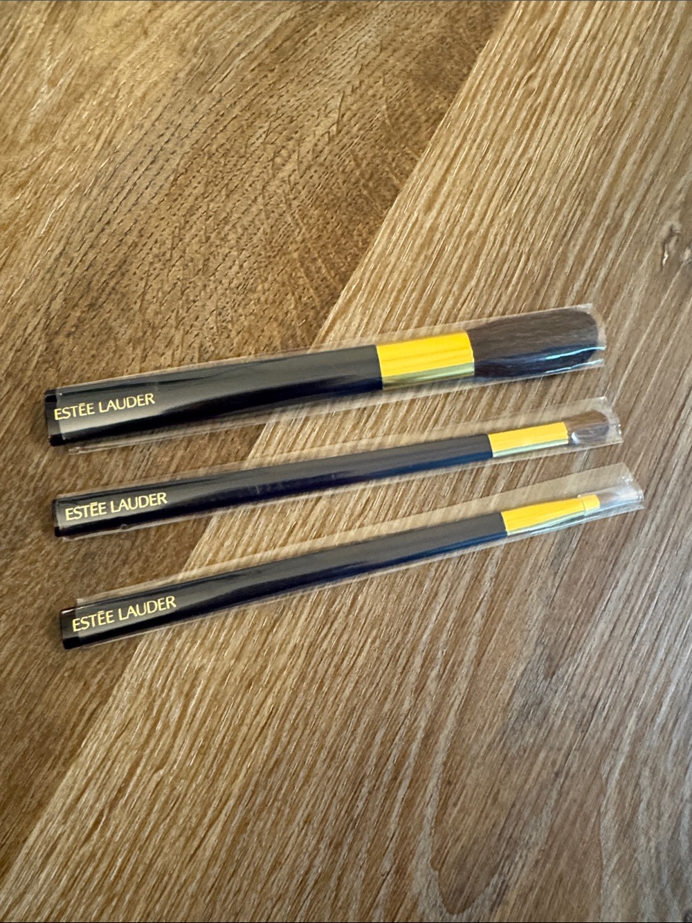 Estee Lauder Navy & Gold Brush Trio